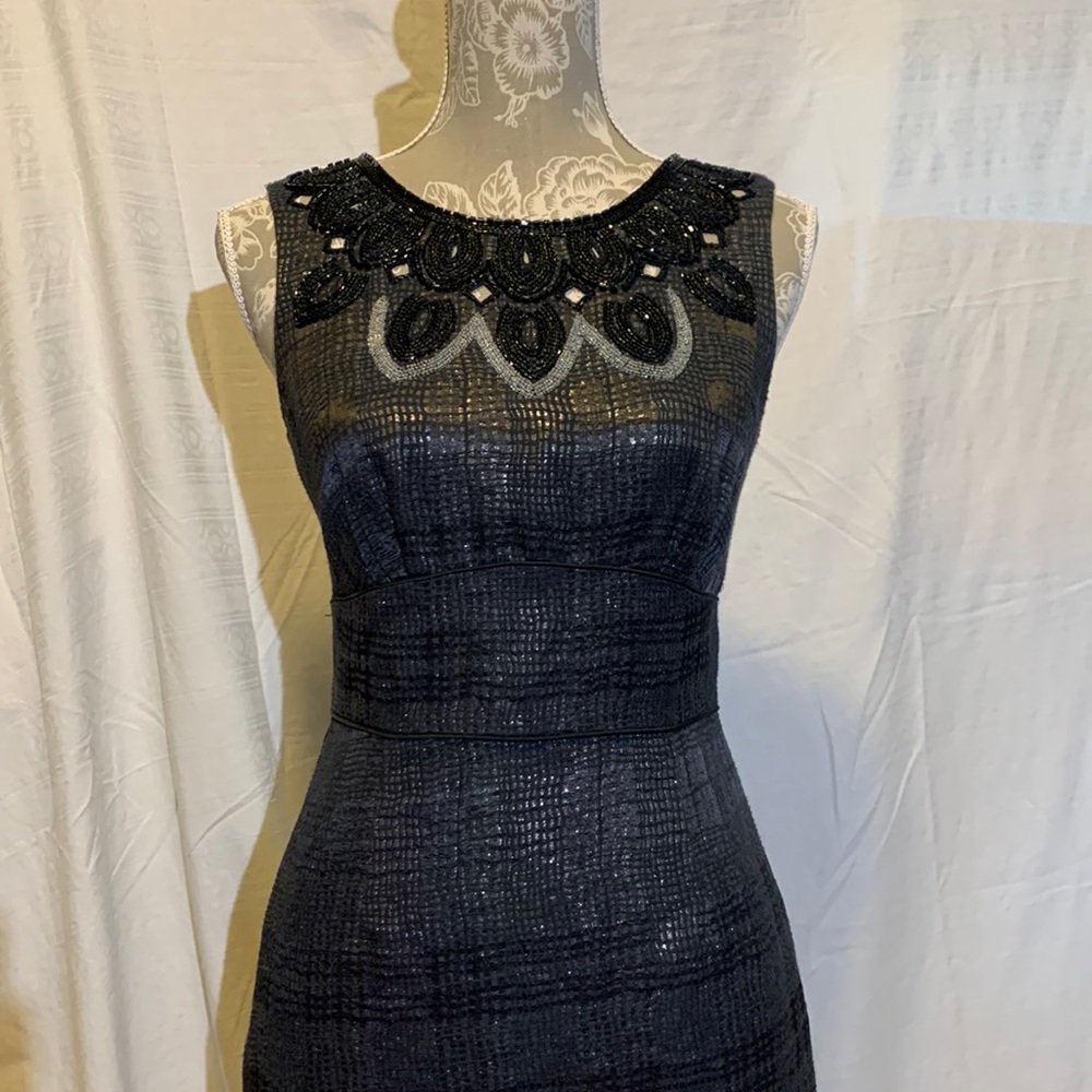 Antonio Melani Black Sleeveless Dress